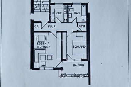 Wohnung Bad Schussenried - 2.5 Zimmer, 62 m&sup2;, 165.000&euro; | Angebot:26453686