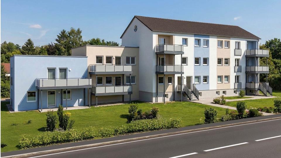 Terrassenwohnung Tirschenreuth - 3 Zimmer, 85 m&sup2;, 830&euro; | Angebot:23671385