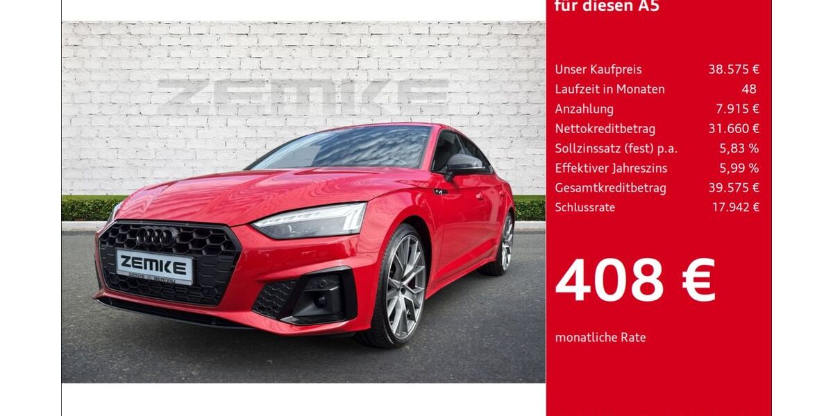Audi A5 6.690 km 38.575 &euro; Bernau 16321
