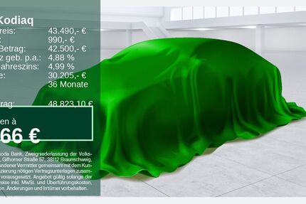 Skoda Kodiaq 7.900 km 42.980 &euro; Remscheid 42857