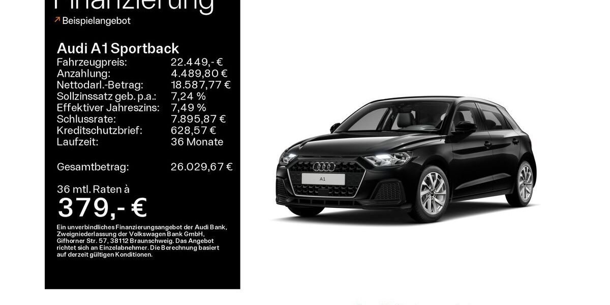 Audi A1 8.000 km 22.449 &euro; Mühlheim 63165