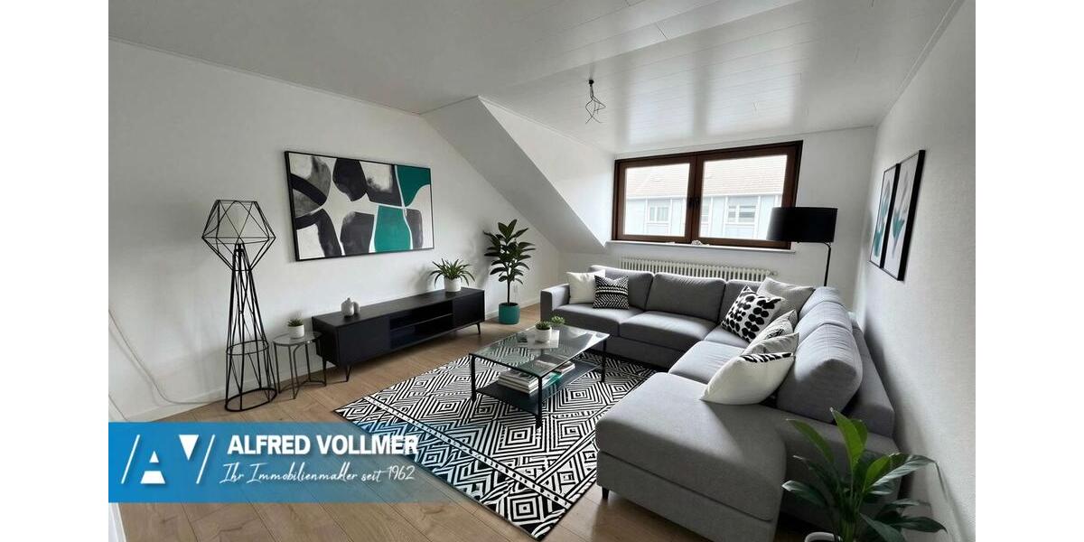 Dachgeschoßwohnung Wuppertal Gemarkung Barmen - 3 Zimmer, 68 m&sup2;, 550&euro; | Angebot:26666108