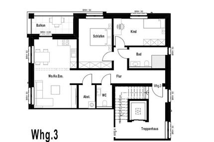 Wohnung Altenberge - 3 Zimmer, 84 m&sup2;, 570&euro; | Angebot:24472461