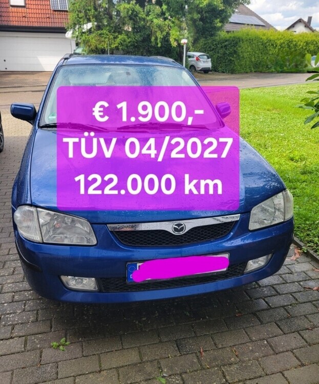 Mazda 323 f Kombi 122.300 km 1.900 € Kirchardt 74912