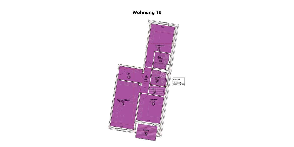 Moderne helle Wohnung im KFW 40 QNG Energiesparhaus - Ideal für Lux-Pendler - Etagenwohnung Trier Feyen-Weismark | Angebot:26985642