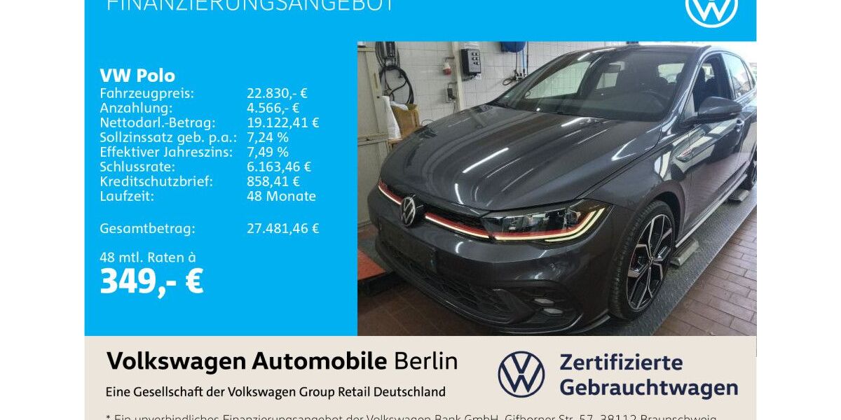 VW Polo 53.451 km 22.830 &euro; Berlin 12681
