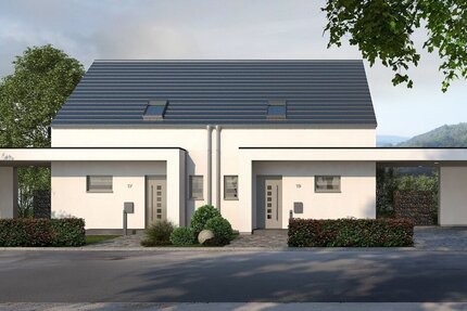 ? DHH, Feldrand, Keller und inkl. Bauplatz in Holzgerlingen - na, wenn das mal keine Ansage ist! - Haus Holzgerlingen | Angebot:27334419