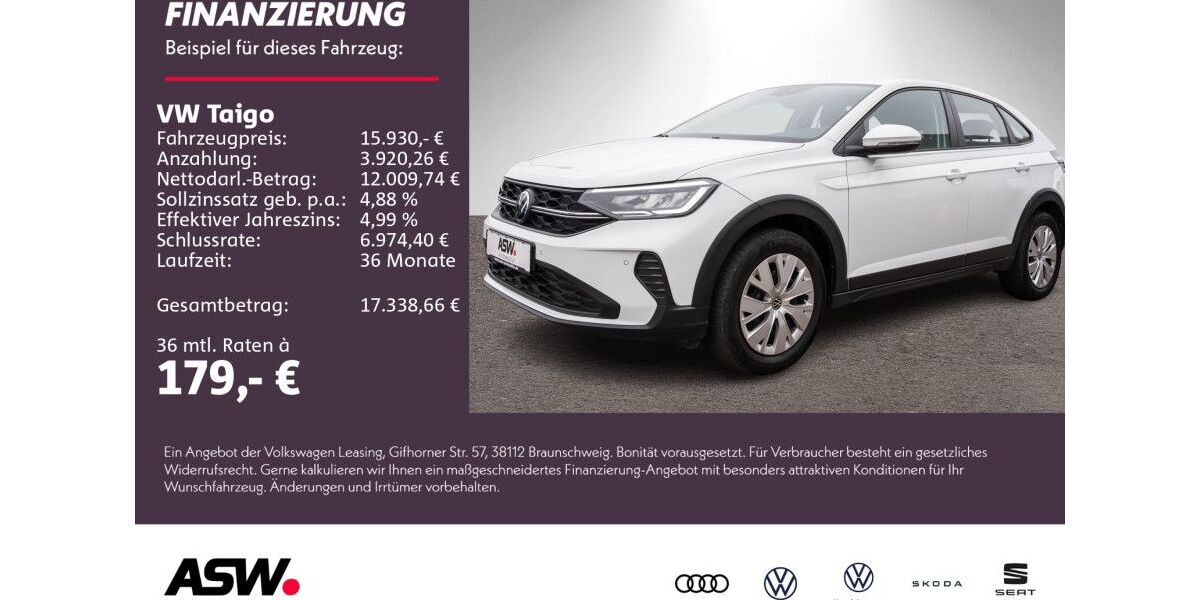 VW Taigo 56.700 km 15.930 &euro; Weinsberg 74189