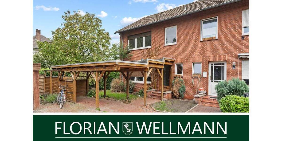 Vechta | Reihenendhaus mit Carport in zentraler, ruhiger Sackgassenlage 4 zimmer