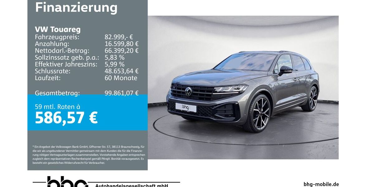 VW Touareg 9.983 km 82.999 &euro; Kehl 77694