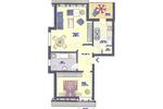 Dachgeschoßwohnung Naumburg - 2 Zimmer, 56 m&sup2;, 95.000&euro; | Angebot:26193616