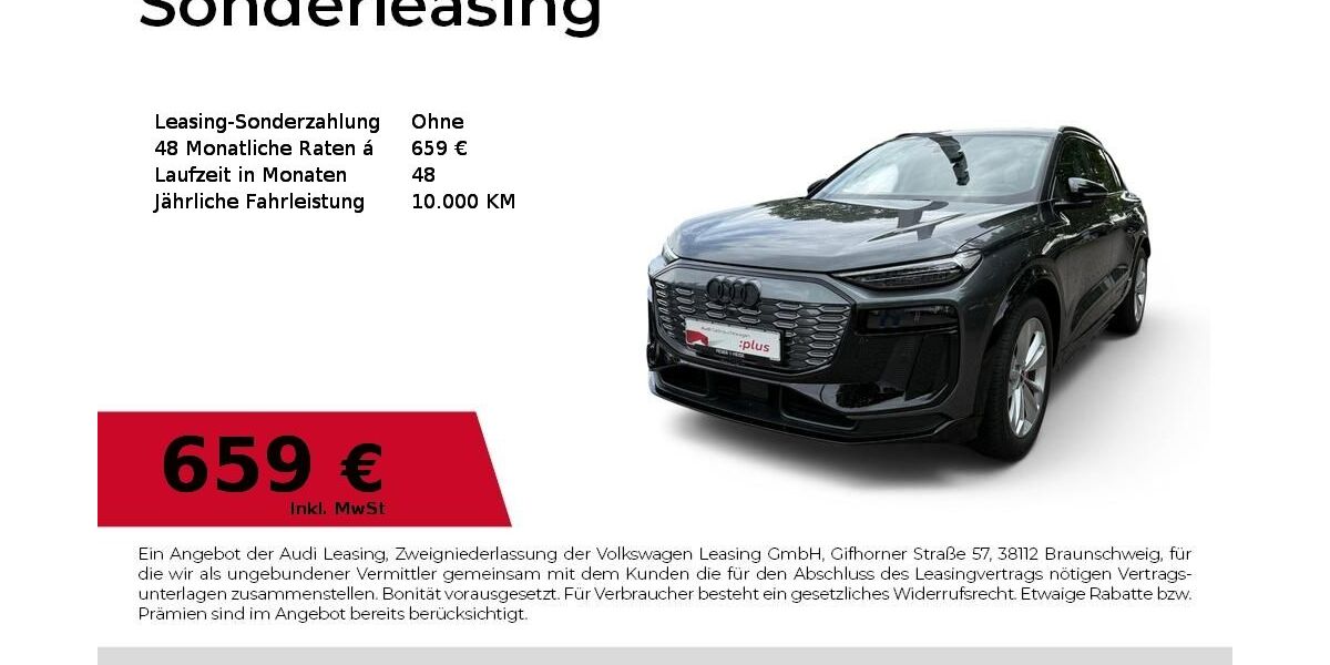 Audi Q6 e-tron 11.478 km 65.940 &euro; Dessau-Roßlau 06844