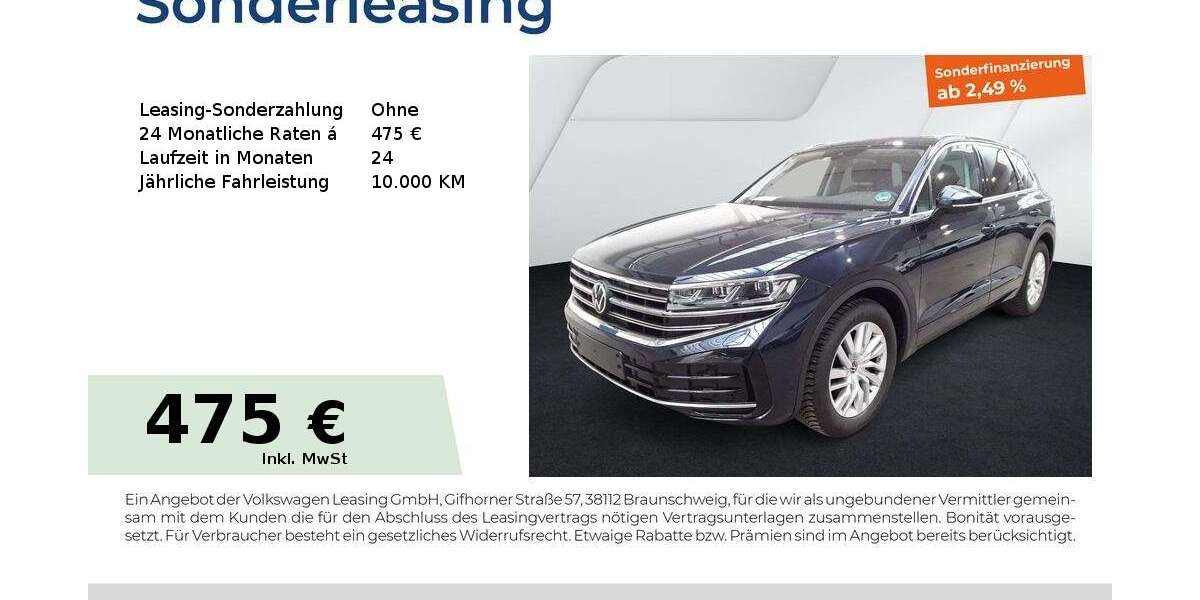 VW Touareg 26.350 km 54.880 &euro; Forchheim 91301