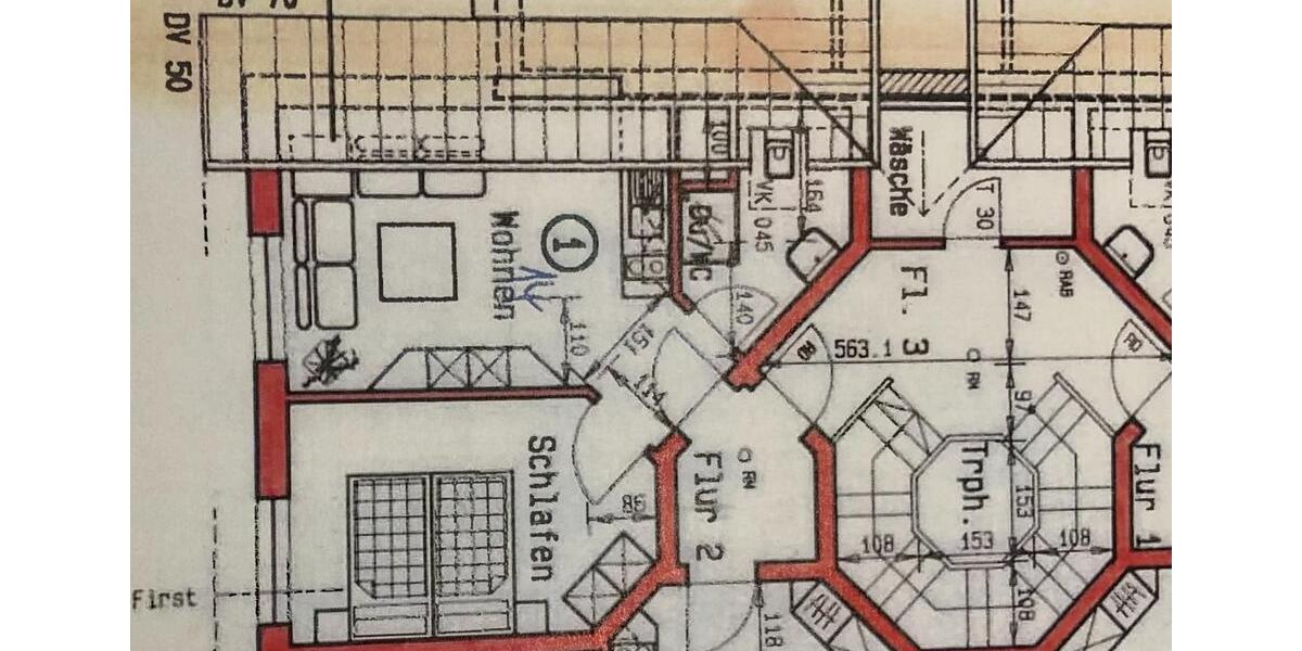 Dachgeschoßwohnung Riedlingen - 2 Zimmer, 33 m&sup2;, 400&euro; | Angebot:25236118