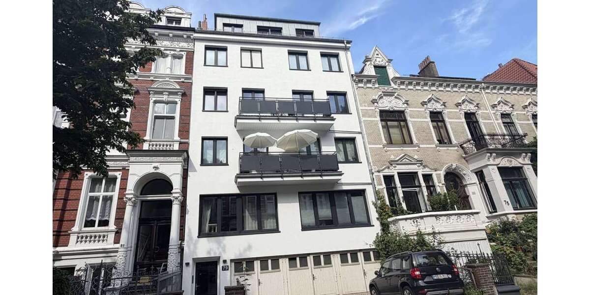Etagenwohnung Bremen Schwachhausen - 3 Zimmer, 84 m&sup2;, 949&euro; | Angebot:27146087