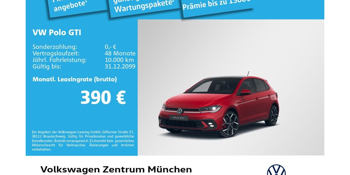 VW Polo 3.000 km 35.970 &euro; München 80687