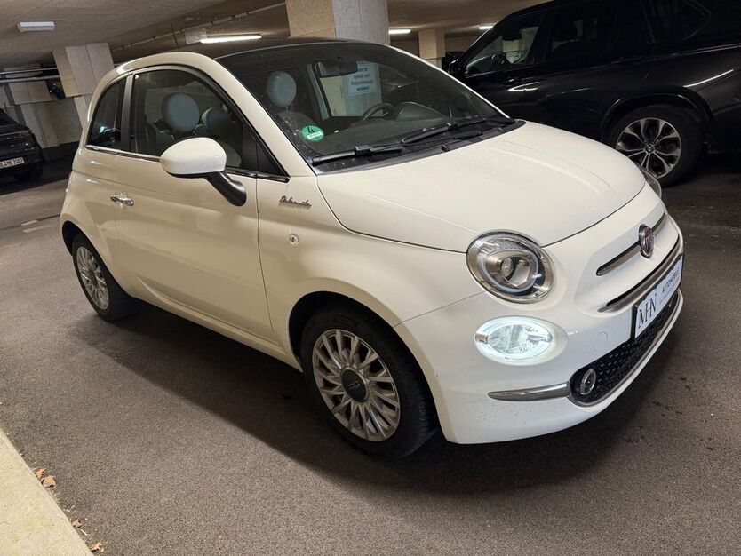 Fiat 500 52.762 km 10.400 € Ulm 89081