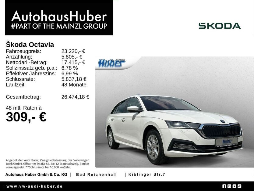 Skoda Octavia 67.985 km 22.620 € Bad Reichenhall 83435