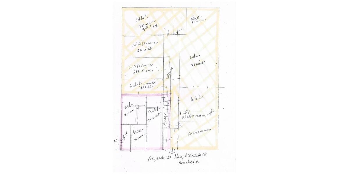 Erdgeschoßwohnung Wietmarschen - 16 Zimmer, 596 m&sup2;, 1.050&euro; | Angebot:26279046