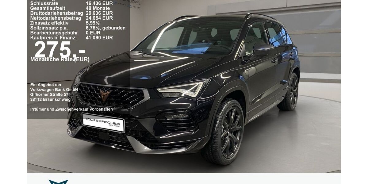 Cupra Ateca 7.500 km 39.890 &euro; Krefeld 47805