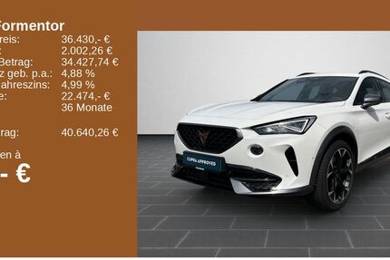 Cupra Formentor 14.236 km 34.900 € Bingen / Rhein 55411