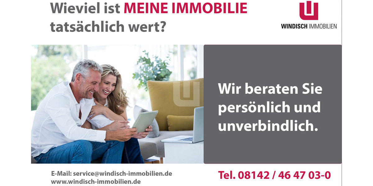WINDISCH IMMOBILIEN - Renoviertes Reihenmittelhaus in Ortsrandlage von Puchheim 5 zimmer