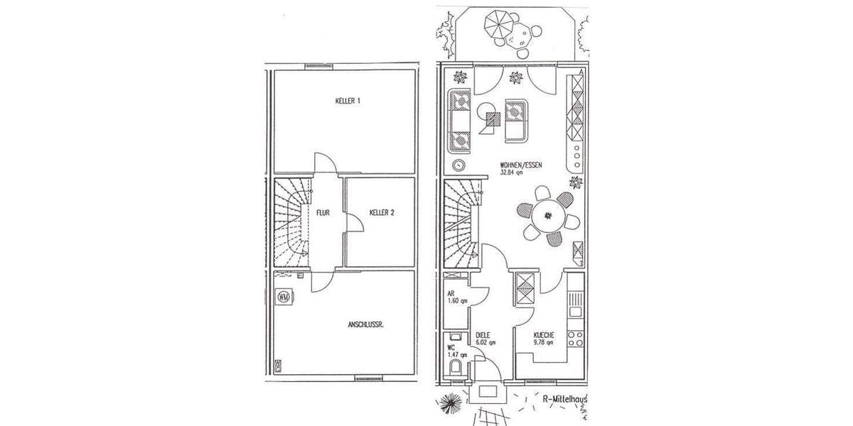 Reihenmittelhaus Unterschleißheim Hollern - 4 Zimmer, 135 m&sup2;, 2.225&euro; | Angebot:25734069