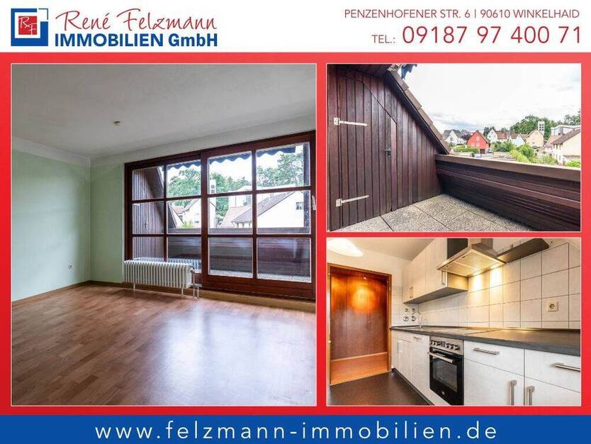 Gemütliche SingleWohnung mit Dachterrasse