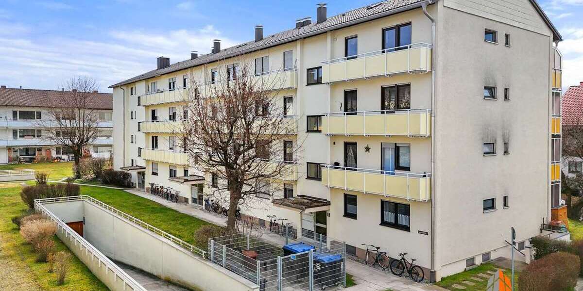 Etagenwohnung Weilheim in Oberbayern - 2 Zimmer, 60 m&sup2;, 320.000&euro; | Angebot:26028024