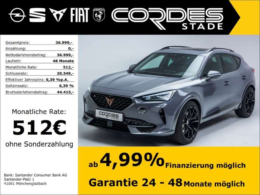 Cupra Formentor 22.826 km 36.999 € Stade 21680