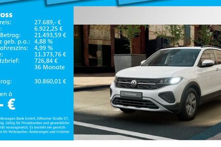 VW T-Cross 3.000 km 23.840 &euro; Dachau 85221