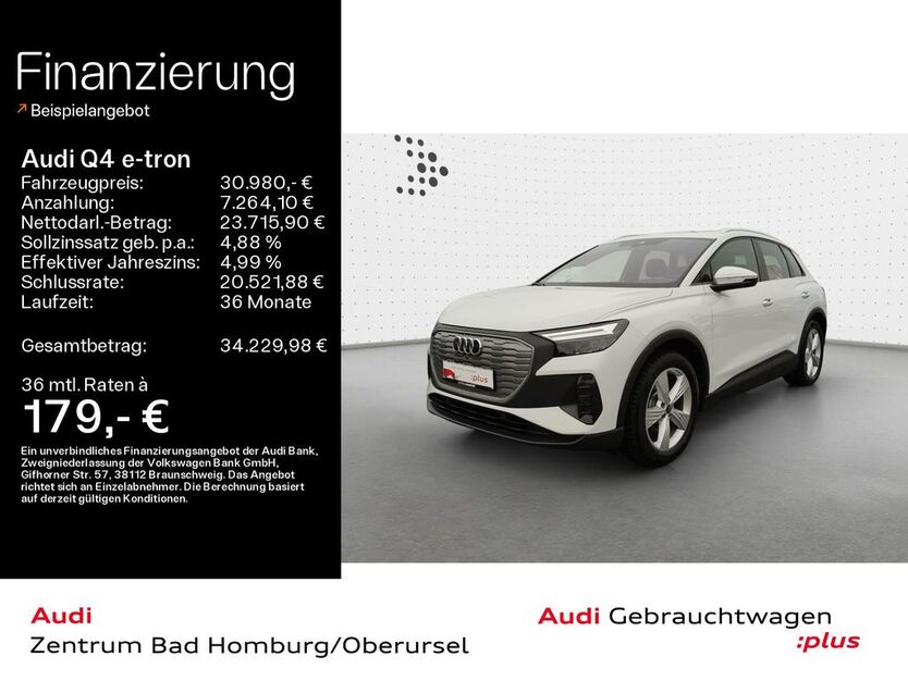 Audi Q4 e-tron 38.206 km 30.980 € Oberursel 61440
