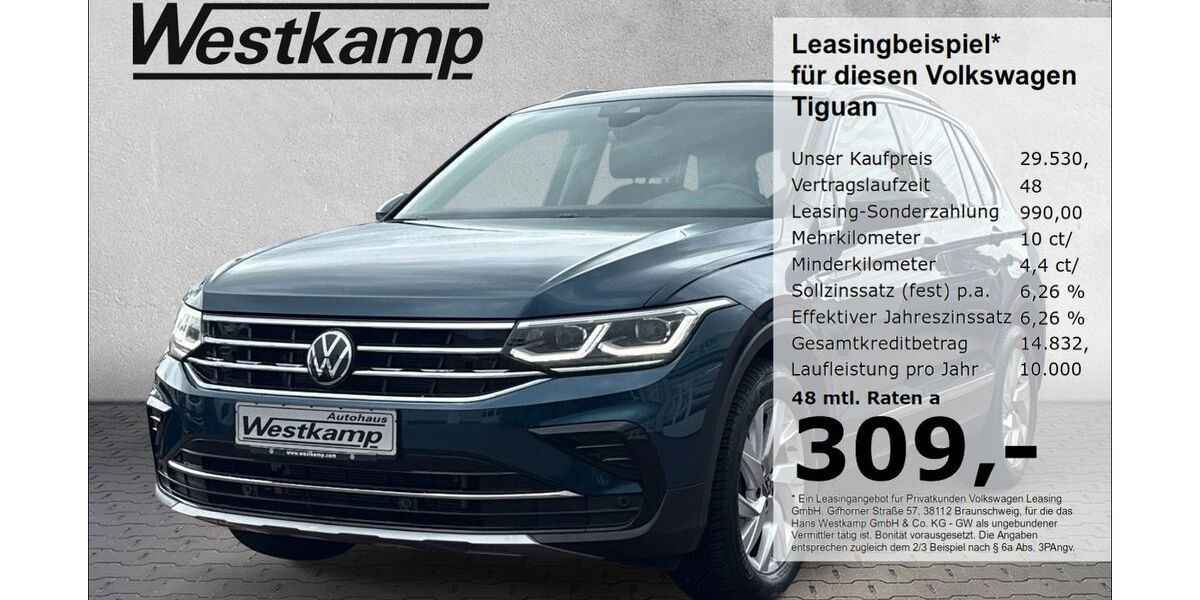 VW Tiguan 12.400 km 29.530 &euro; Frechen 50226