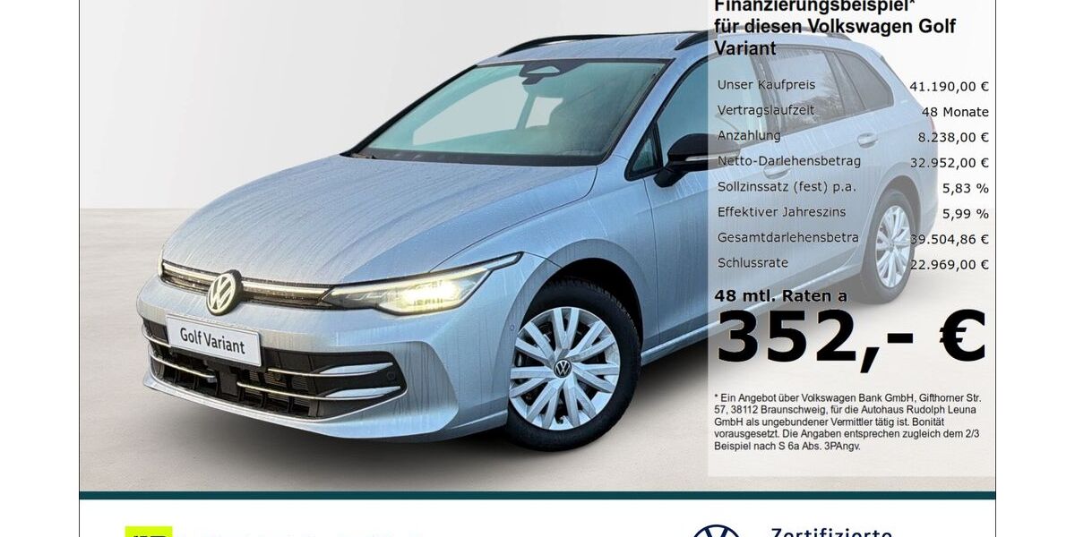 VW Golf 6.000 km 41.190 &euro; Leuna 06237