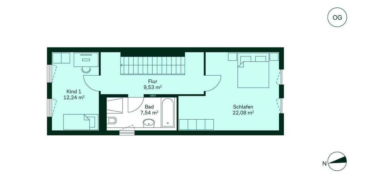 Reihenmittelhaus Langen - 5 Zimmer, 156 m&sup2;, 839.900&euro; | Angebot:26672338