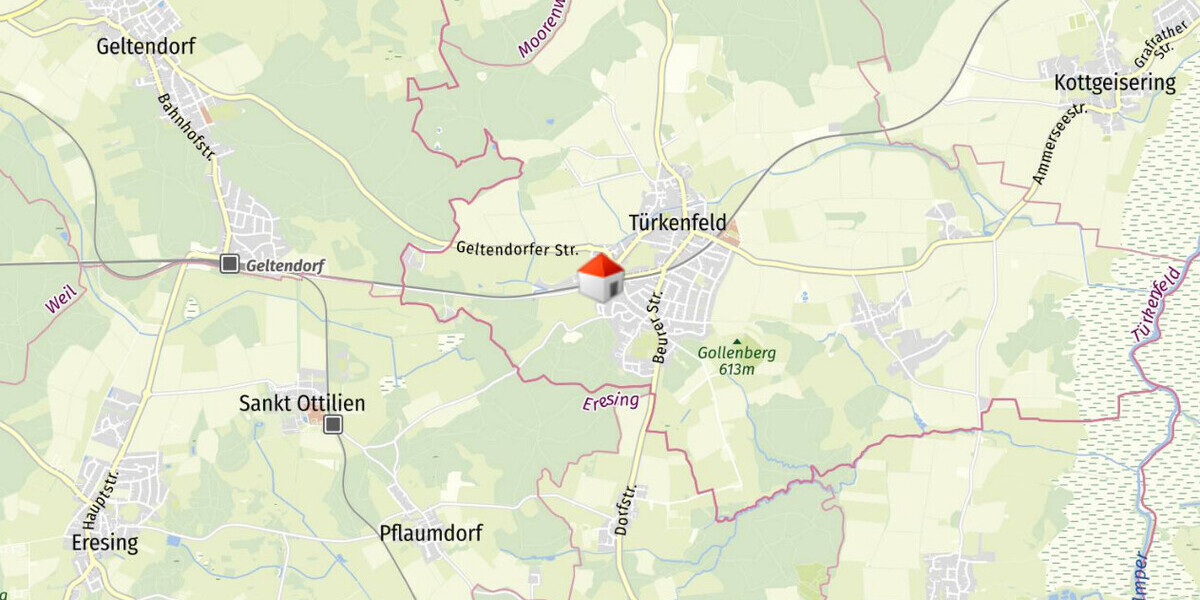 WINDISCH IMMOBILIEN - Einmaliges Architektenhaus in Ortsrandlage von Türkenfeld! - Einfamilienhaus Türkenfeld | Angebot:23856547