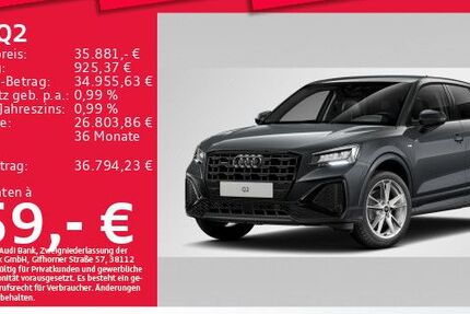 Audi Q2 19.221 km 35.881 &euro; Eching 85386