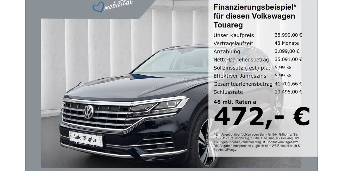 VW Touareg 78.800 km 38.980 &euro; Pocking 94060