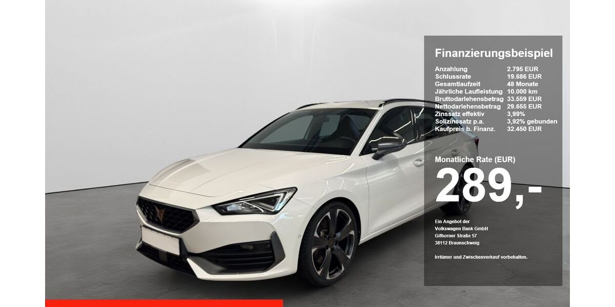 Cupra Leon 32.960 km 31.950 &euro; Regensburg 93055