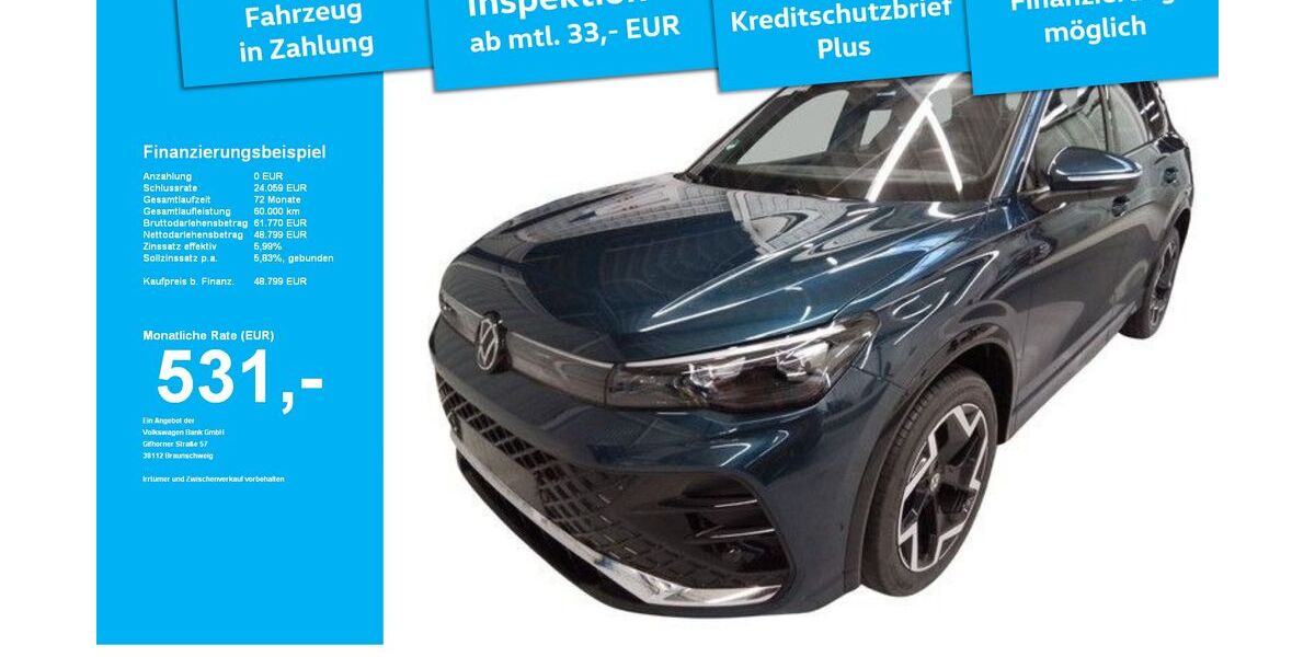 VW Tiguan 2.645 km 48.799 &euro; Memmingen 87700