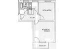 Erdgeschoßwohnung Hof Christiansreuth - 2 Zimmer, 50 m&sup2;, 450&euro; | Angebot:26403666
