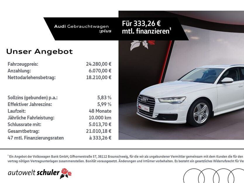 Audi A6 52.414 km 24.280 € Villingen-Schwenningen 78052