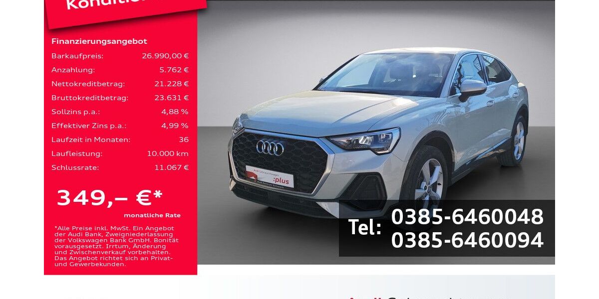 Audi Q3 128.200 km 26.990 &euro; Schwerin 19061