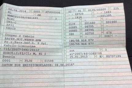 Mini Cooper S Cabrio 133.112 km 9.300 &euro; Gottmadingen 78244