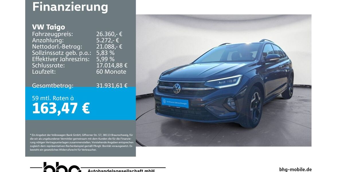VW Taigo 17.415 km 25.790 &euro; Albstadt 72458
