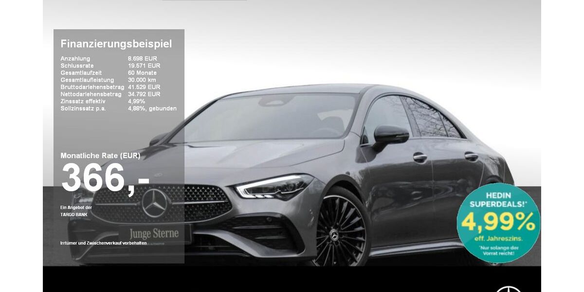 Mercedes-Benz CLA 200 8.376 km 41.990 &euro; Idar-Oberstein 55743