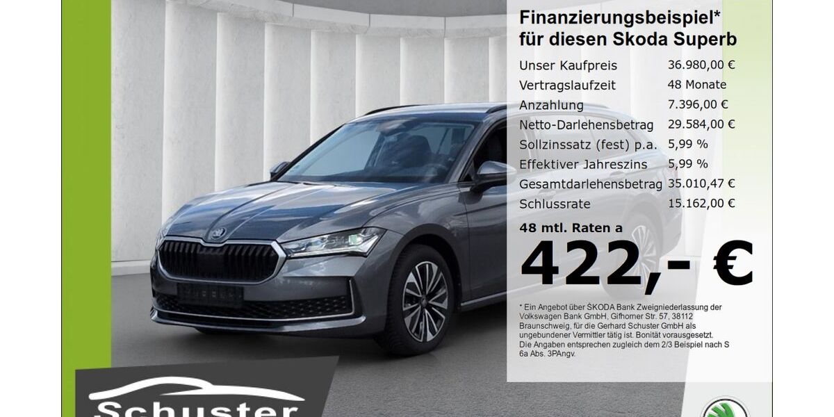 Skoda Superb 19.730 km 36.980 &euro; Ruhstorf 94099