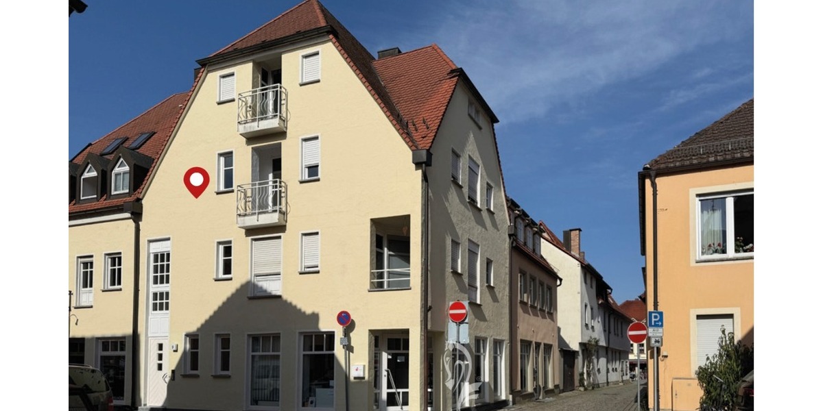 +reserviert+ Renovierte 2,5-Zimmer-Wohnung mit Balkon, zentral und ruhig - Etagenwohnung Haßfurt | Angebot:25542190