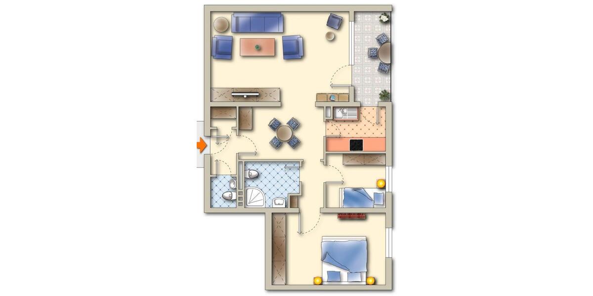 Etagenwohnung Idar-Oberstein Oberstein - 3 Zimmer, 81 m&sup2;, 85.000&euro; | Angebot:26771769