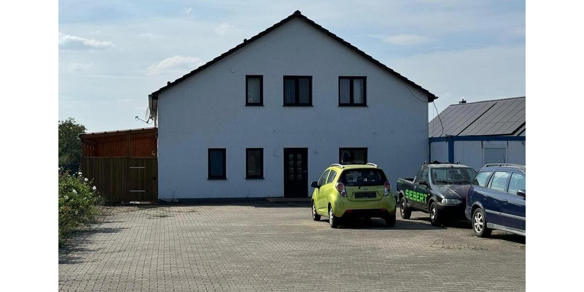 Mehrzweck- Immobilie: Werkstatt mit Wohnhaus und Garten 4 zimmer